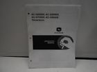 Ac-g8000s -18m5 Ac-g7500h Ac-g6000h Ac-g6000s John Manual Nos Deere Operator