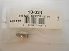 L39-568 -18m5 Nat .018 Robertshaw Orifice 2 10-021 Nos