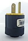 00113-000 Leviton New Grounding Rubber Plug Black 078477100363