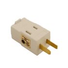 002-00531-00w Leviton Amp Volt Triple Outlet Cube Adapter White 078477813133