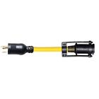 Voltec-04-00092 04-00092 Voltec Amp Yellow Outdoor Extension Cord 803058000929