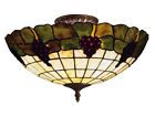 931-va 08068 Landmark Lighting Elk Grapevine Light Vintage Antique Mount Ceiling Sutton