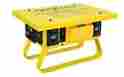 09-00375 Voltec Locking Temporary Power Box With 3 Gfci 50 Amp Yellow 803058003753