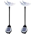 E2174 1 Tricod Solar Butterfly Garden Stake Color Change Light 858144002561