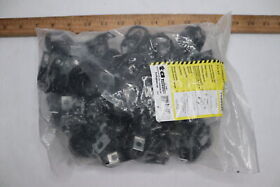 766092c 100-pk Techspan Steel Vinyl Cable Clamp 1/2inch With X 1inch Id