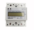 110vac 20 100 A 60hz Lcd Single Phase Energy Meter Din Rail Kwh Watt-hour 0791321604885