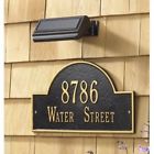 7194559 14247 Whitehall Products Illuminator Solar Address Standard Wall Lamp 719455142479