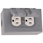 150318571 16446 Sigma Electric Weatherproof Duplex Receptacle Kit Amp 031857164461