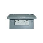 0318572 16449 Sigma Electric Weatherproof Rectangular Gfci Outlet Kit Gray 031857164492