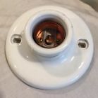 1683 Knox Vintage Usa Ceramic Light Bulb Socket Medium Standard Base