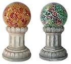 S120700003 174993 Forever Gifts Solar Glass Mosaic Ball Pack Of 875342005606
