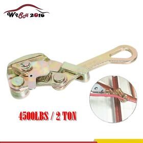 W50131 2 Ton Cable Wire Rope Alloy Steel Haven Grip Jaw Puller 4500 Lbs Multifunctional