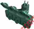 28114-7 28114 Westinghouse 3-outlet Adapter Outdoor Heavy Duty Grounded Free Ship 686140281143