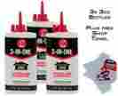 3-in-one 10135 10035 Wd-40 3 Bottles Oil In 1 Lubricates Cleans Prevents Rust One 079567100355