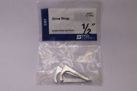 49600 3-pk Sigma Electric Pro Connex Nail Strap Zinc-plated Steel 1/2inch Diameter