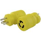 15straight 30111-yw Conntek To Amp Straight Locking Plug Adapter Yellow 883943006601