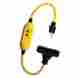 30338062 Tower Mfg In-line Ground Fault Circuit Interrupter With 3 Safety Outlets 035874380620