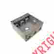6019865 36310 Morris Products 4.5 X Weatherproof Boxes In Gray With 7 Outlet Holes 601986363105