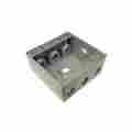 6019864 36320 Morris Products 2 Weatherproof Boxes In Gray With 7 Outlet Holes 601986363204
