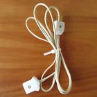 41-428 White Replacement Power Cord Japan Male End Part