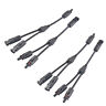 Ac1935 4894707014790 Unbranded Pair Portable Solar Branch Panel Connectors Adapter