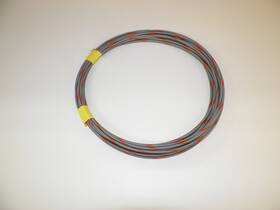 4rcustoms 707283766929 Gray/orange Automotive Txl Copper Wire 20 Ga Awg Gauge. Truck Motorcycle