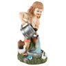 50-186-girl Pure Garden Solar Outdoor Led Light And Little Girl Statue