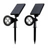 50-lg1061 Pure Garden Solar Powered Outdoor Spotlight Landscape Lights Set Of