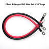 50027.64 Lotfancy Awg Gauge Battery Cables Power Inverter Terminals Lugs
