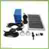 5449 Solar Led Lighting System 2 X 40w Comparable Lights 5w Panel