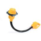 55512 Camco Powergrip Amp Male Female Locking Adapter 014717555128