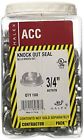 60797b Halex Knock Out Seals 051411607975