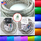 Ip68 60led Unbranded Generic 3ft-100ft 110v 5050 Smd Rgb M Color Strip Ropelight Waterproof Remote