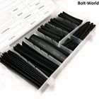 6946516399303 Unbranded Pcs Black Heat Shrink Heatshrink Wire Cable