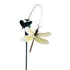 7005 Garden Sun Light Solar Dancing Dragonfly Yard Stake 898755002918