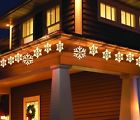 764878688110 Holiday Time Twinkling Snowflake Icicle Light Set Comes