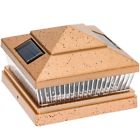 8013-c Garden Sun Light Post Fence Copper Color Cap 875518004136