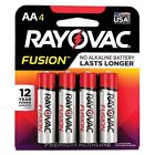 815-4tfusk Rayovac Fusion Aa Alkaline Batteries Volts 012800522965