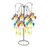Dsp120a 821559495884 Alpine Metal Solar Hanging Bird Garden Decor Pack