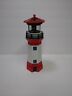 95961 Moonrays Solar Powered Integrated Led Striped Lighthouse Garden Light