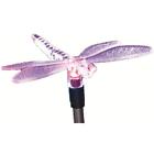 98007 Moonrays Moonray Figurine Lights Solar Powered Dragonfly Outdoor 785577620201