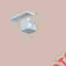 99959 The Renovators Supply Track Lighting White Plastic Floating Canopy For Lights 096962409296
