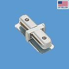 99995 The Renovators Supply Track Lighting White I Connector For 2 Conductor 096962409395