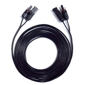 Acopower 20ft 14awg Solar Extension Cable With Panel Connectors