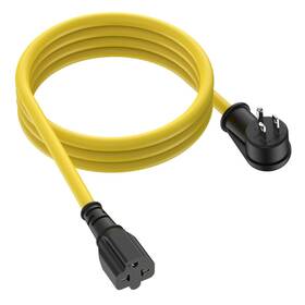 Adc-0036 Adcaudx 6ft Heavy Duty 15amp Right-angle Extention Cable 12awg 90-degree 15 Amp Hous