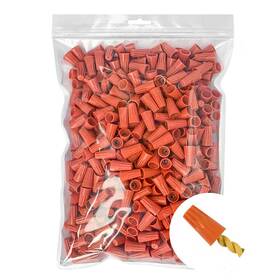 Ahfiwaso 445051392392 500-pieces Awg 18-16 Wire Caps Electrical Connectors Cone-shaped Insulating Ins