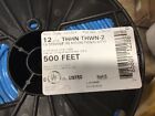 Thhn-thwn-2 Alan Wire 12 Awg 500 Ft Spool Copper Stranded Blue