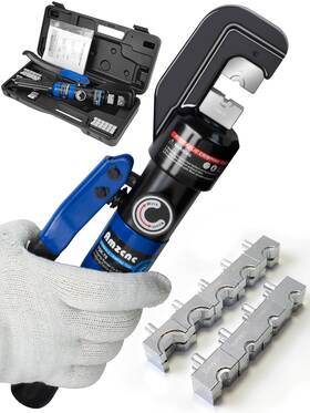 Amz00001 Amzcnc Hand Operated Hydraulic Crimping Tool Cable Lug Crimper 8 Us