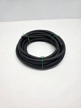 Wc0481 Anchor Brand Welding Cable 1/0 Gauge Awg 27 Ft Black Flexible Copper Usa New