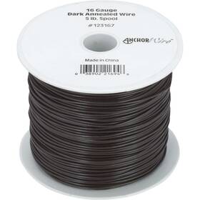 123167 Anchor Wire 5lb 16g Black Hillman 038902216946